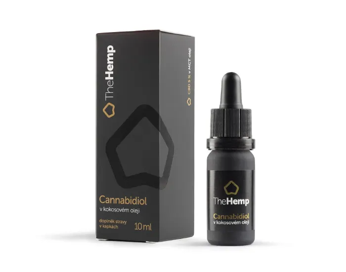 CBD-Öl in Pipettenflasche